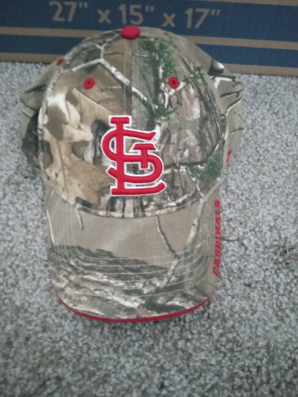 St louis cardinals camo hat